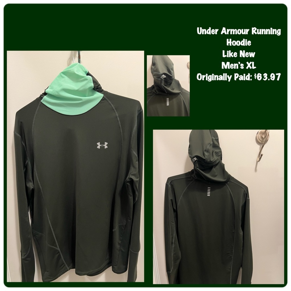 Mens Under Armour Running Hoodie